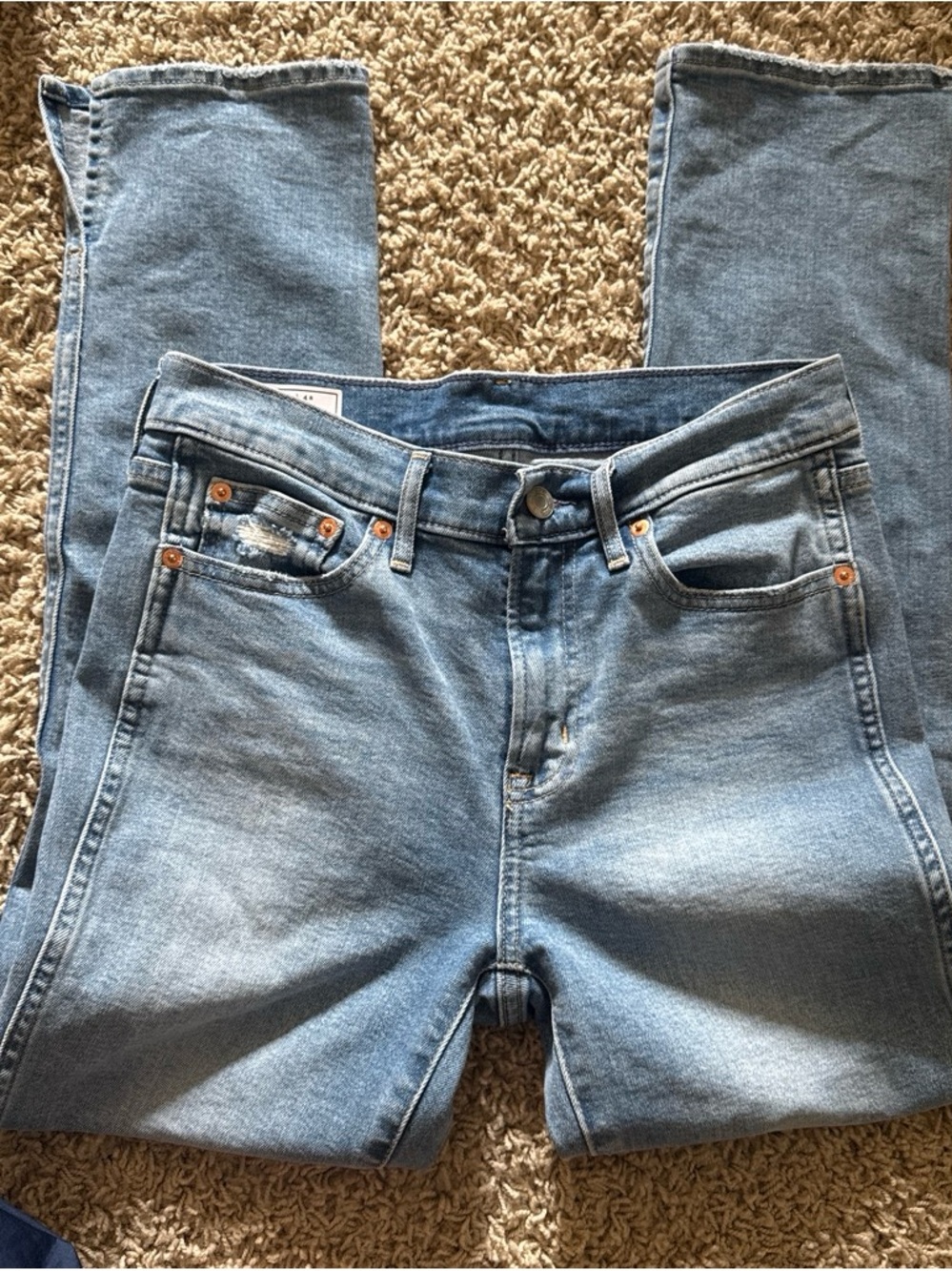 Gap vintage slim mid rideClassic Light Blue Women's Jeans - l